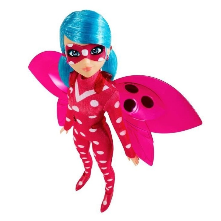 Poupée mannequin articulée BANDAI - Miraculous - Cosmobug - 26 cm Poupée mannequin articulée BANDAI - Miraculous - Cosmobug - 26 cm