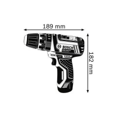 Perceuse visseuse a percussion BOSCH - GSB 12V-15 sans chargeur ni bat