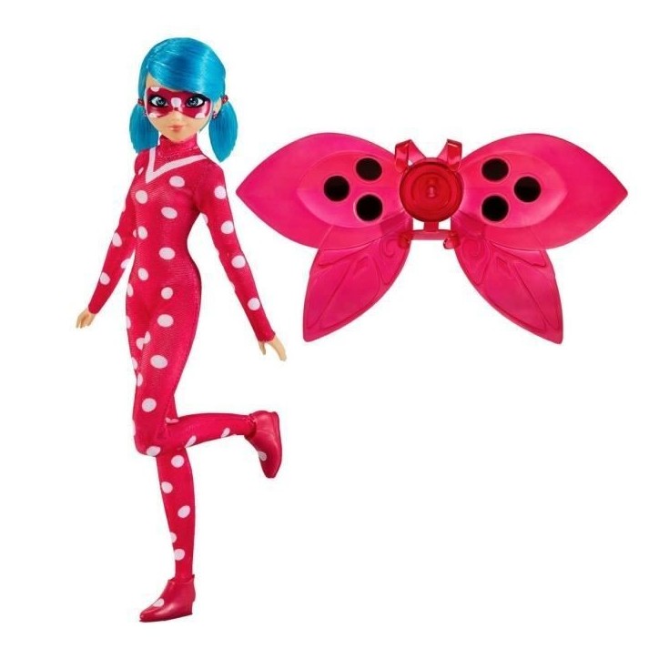 Poupée mannequin articulée BANDAI - Miraculous - Cosmobug - 26 cm Poupée mannequin articulée BANDAI - Miraculous - Cosmobug - 26 cm