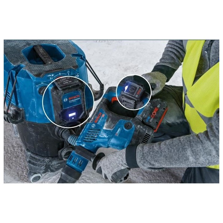 Accessoire d'aspiration Bosch Professional Kit Autostart GCA 30-42 + GCT 30-42, a piles - 1600A02GF1 Accessoire d'aspiration Bosch Professional Kit Autostart GCA 30-42 + GCT 30-42, a piles - 1600A02GF1