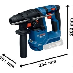 Perforateur SDS-plus 18V GBH 18V-18 – Solo coffret - Bosch Pro