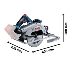 Scie circulaire sans fil BOSCH PROFESSIONAL - GKS 18V-68 G - 18V - 190