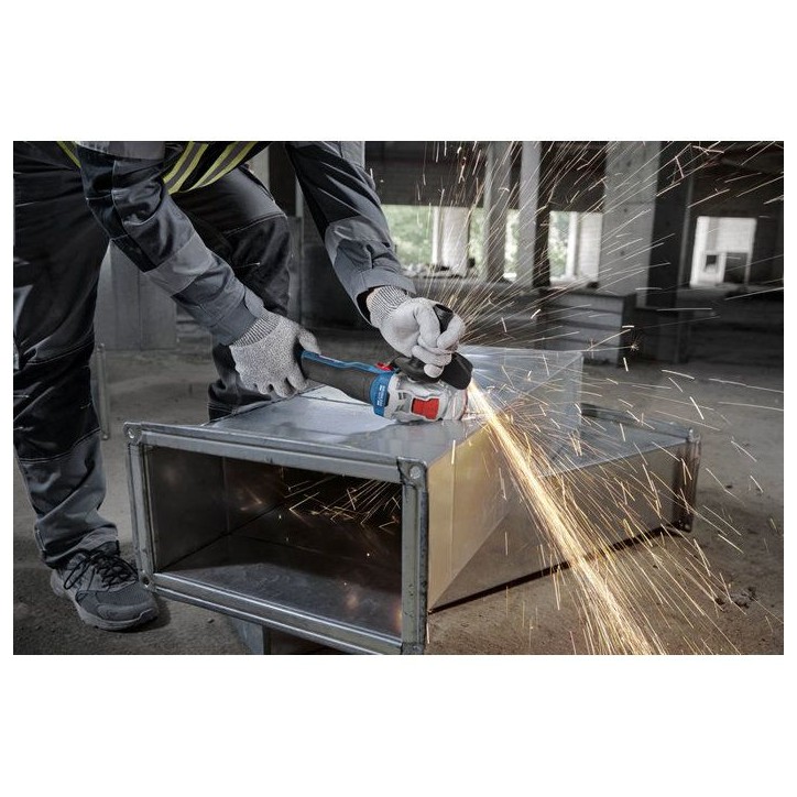Meuleuse angulaire sans fil BOSCH PROFESSIONAL - GWX 18V-8 - 18V - 125mm - Avec 2 batteries GBA 4,0Ah + GAL 1840 L X-LOCK Meuleuse angulaire sans fil BOSCH PROFESSIONAL - GWX 18V-8 - 18V - 125mm - Avec 2 batteries GBA 4,0Ah + GAL 1840 L X-LOCK