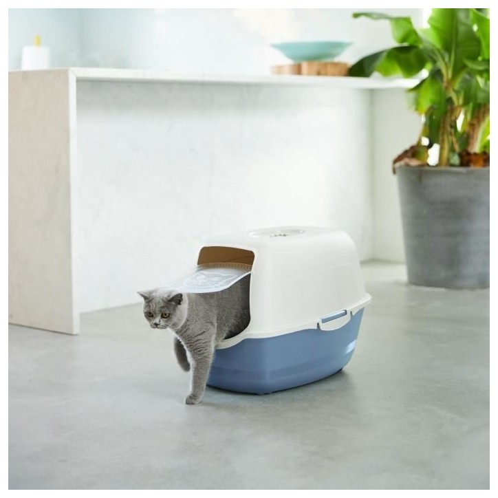 Maison de toilette - ROTHO - Bleu & Blanc (PP Recyclé)
