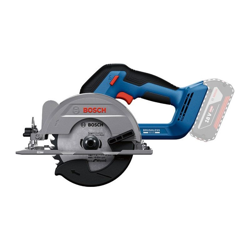 Scie circulaire sans fil BOSCH PROFESSIONAL - GKS 18V-51 - 18V - 140 m