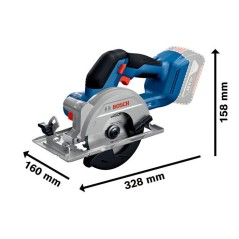 Scie circulaire sans fil BOSCH PROFESSIONAL - GKS 18V-51 - 18V - 140 m