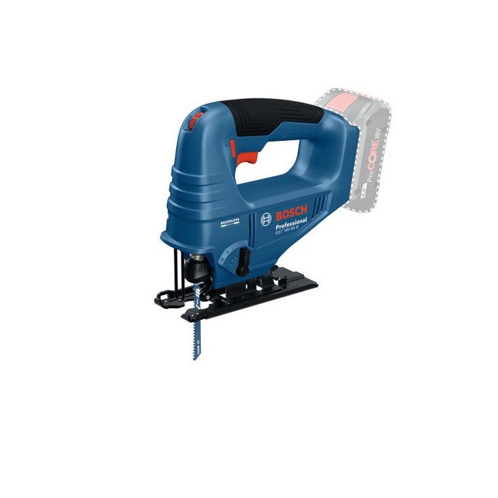 Scie sauteuse sans fil BOSCH PROFESSIONAL - GST 18V-95 B - 18V - 20 mm - Avec batterie GBA 18V 4,0Ah + chargeur Scie sauteuse sans fil BOSCH PROFESSIONAL - GST 18V-95 B - 18V - 20 mm - Avec batterie GBA 18V 4,0Ah + chargeur