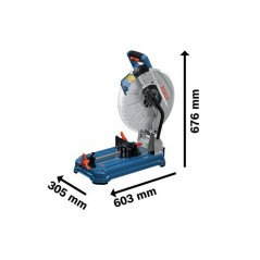 Scie tronçonneuse a métaux BOSCH PROFESSIONAL - GCD 18V-355 - 18V -