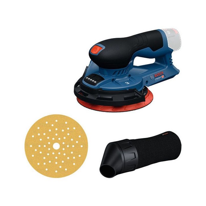 Ponceuse excentrique sans fil BOSCH PROFESSIONAL - GEX 12V-150-3 - 12V - 150 mm - Feuille abrasive G120 + bague + sac +plateau Ponceuse excentrique sans fil BOSCH PROFESSIONAL - GEX 12V-150-3 - 12V - 150 mm - Feuille abrasive G120 + bague + sac +plateau