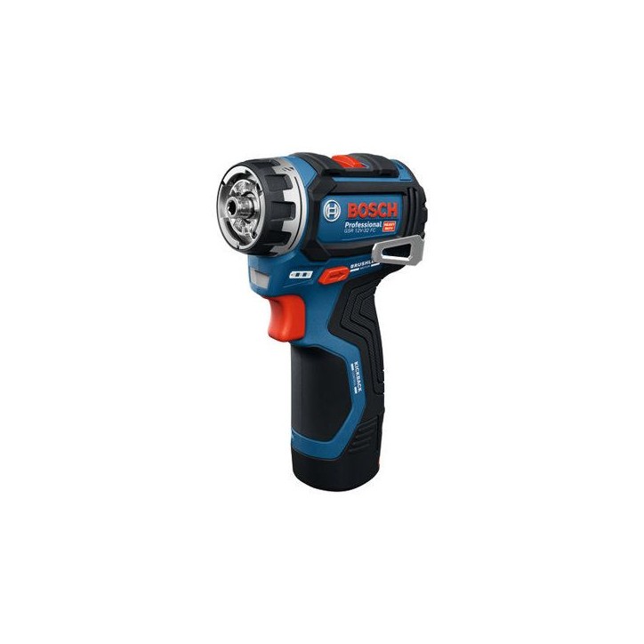 Perceuse-visseuse sans fil BOSCH PROFESSIONAL - Flexiclick GSR 12V-32 FC - Sans batterie ni chargeur - Avec accessoires Perceuse-visseuse sans fil BOSCH PROFESSIONAL - Flexiclick GSR 12V-32 FC - Sans batterie ni chargeur - Avec accessoires