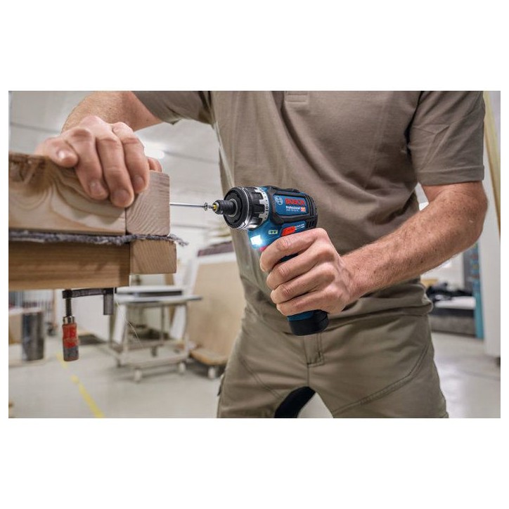 Perceuse-visseuse sans fil BOSCH PROFESSIONAL - Flexiclick GSR 12V-32 FC - Sans batterie ni chargeur - Avec accessoires Perceuse-visseuse sans fil BOSCH PROFESSIONAL - Flexiclick GSR 12V-32 FC - Sans batterie ni chargeur - Avec accessoires