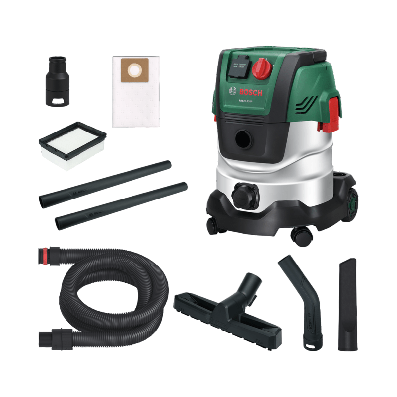 Aspirateur universel BOSCH - PAS 20-220PRS - 1300W - 65 l/s - Réservo