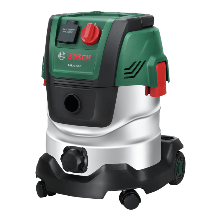 Aspirateur universel BOSCH - PAS 20-220PRS - 1300W - 65 l/s - Réservoir 20L - 220 mbar Aspirateur universel BOSCH - PAS 20-220PRS - 1300W - 65 l/s - Réservoir 20L - 220 mbar