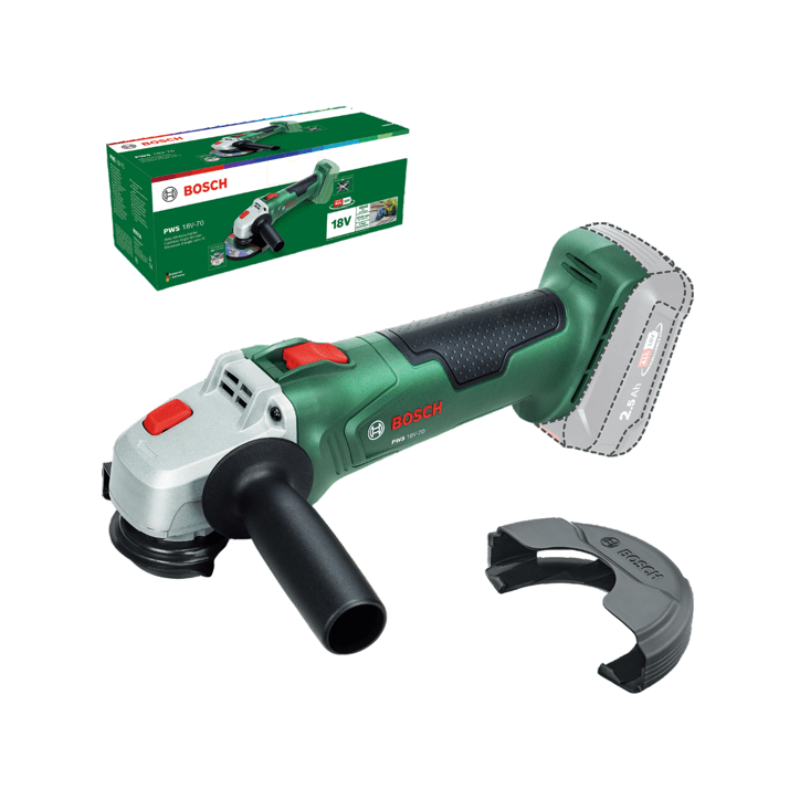Meuleuse angulaire sans fil BOSCH - PWS 18V-70 - 125mm - 18V Meuleuse angulaire sans fil BOSCH - PWS 18V-70 - 125mm - 18V