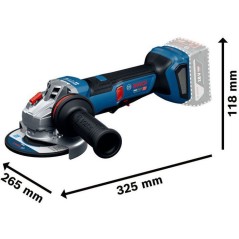 Meuleuse d'angle sans fil BOSCH PROFESSIONAL - GWS 18V-11 PS - 18V - 1