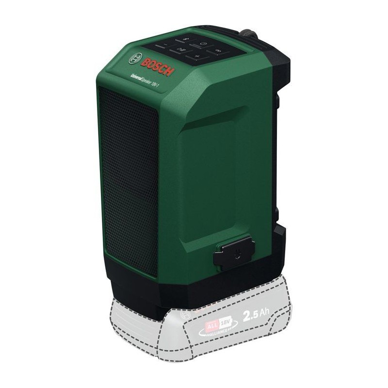 Enceinte bluetooth - BOSCH - UniversalSpeaker 18V-1 - 18V - Sans batte