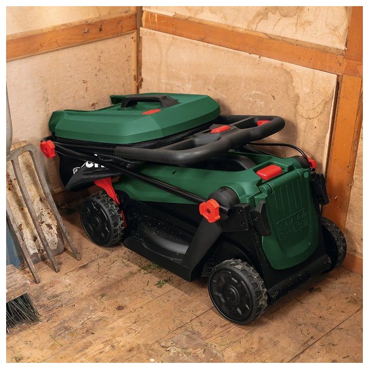 Tondeuse électrique sans fil + batterie 4Ah + chargeur - Bosch - ROTAK18V-32 - 06008B9P00 - 18V - 32cm de coupe