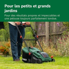 Tondeuse électrique sans fil + batterie 4Ah + chargeur - Bosch - ROTA