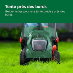 Tondeuse électrique sans fil + batterie 4Ah + chargeur - Bosch - ROTA