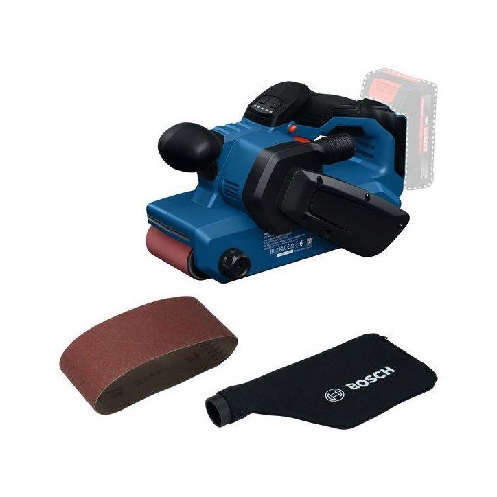 Ponceuse a bande sans fil BOSCH PROFESSIONAL - GBS18V-75 - 18V - 320 /min - Sans batterie ni chargeur - Bande abrasive Ponceuse a bande sans fil BOSCH PROFESSIONAL - GBS18V-75 - 18V - 320 /min - Sans batterie ni chargeur - Bande abrasive