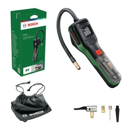 Pompe a air comprimé sans fil - Bosch - PNEO - gonfleur pneus (vélo,