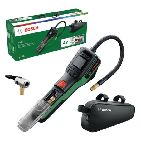 Pompe a air comprimé sans fil - Bosch - PNEO - gonfleur pneus (vélo,