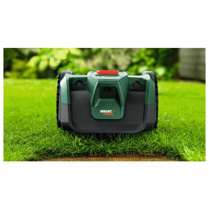 Robot tondeuse autonome - Bosch - VISIMOW18V-100 - 06008E1002 - batterie 4Ah + chargeur - 18V - 16cm de coupe