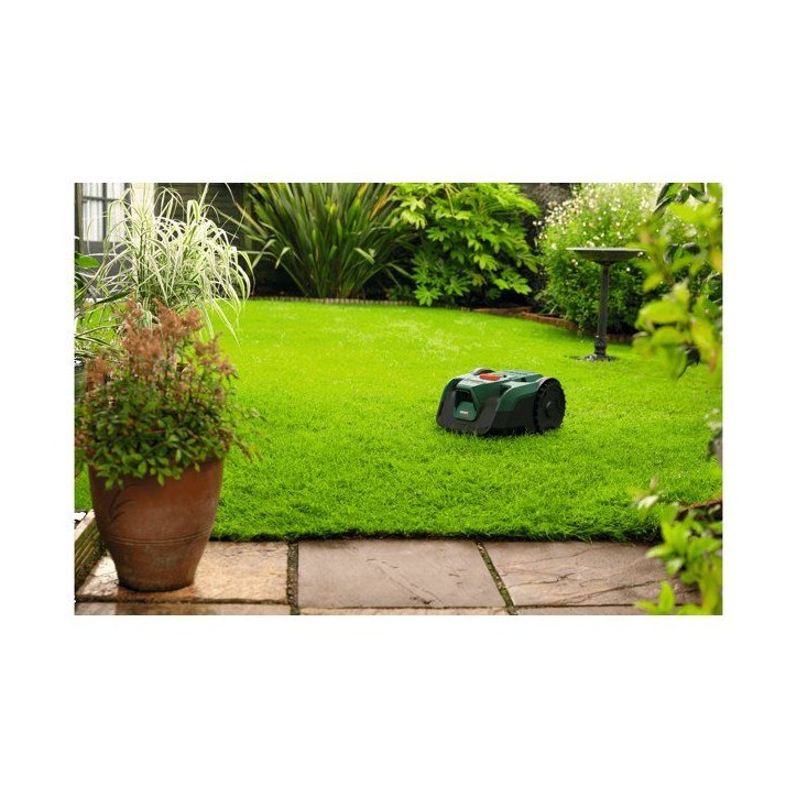 Robot tondeuse autonome - Bosch - VISIMOW18V-100 - 06008E1002 - batterie 4Ah + chargeur - 18V - 16cm de coupe