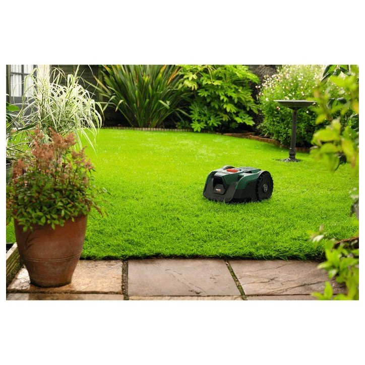 Robot tondeuse autonome - Bosch - VISIMOW18V-200 - 06008E1102 - batterie 5Ah + chargeur - 18V - 18cm de coupe