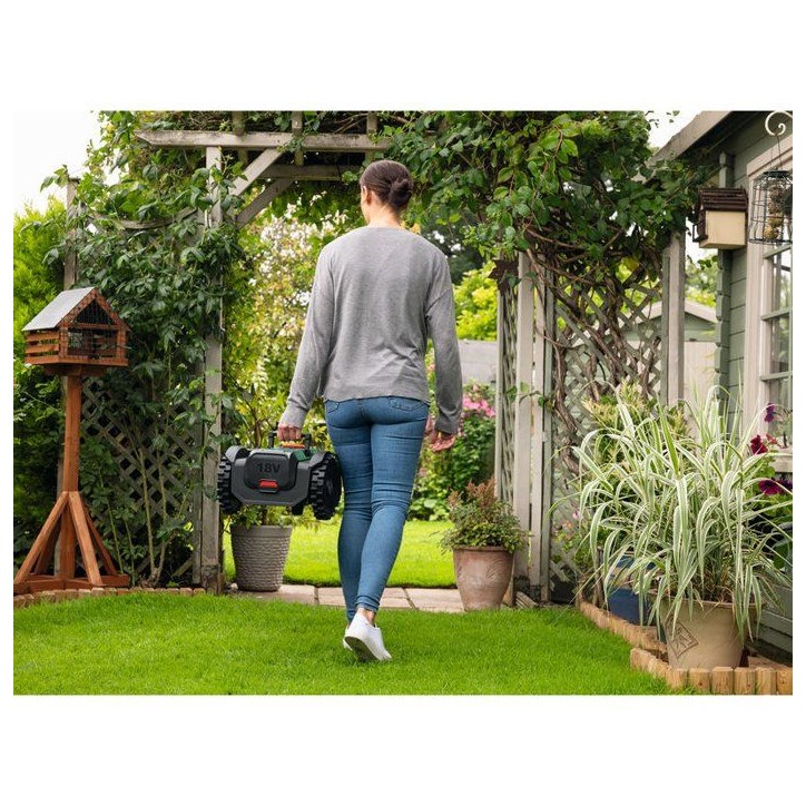 Robot tondeuse autonome - Bosch - VISIMOW18V-200 - 06008E1102 - batterie 5Ah + chargeur - 18V - 18cm de coupe