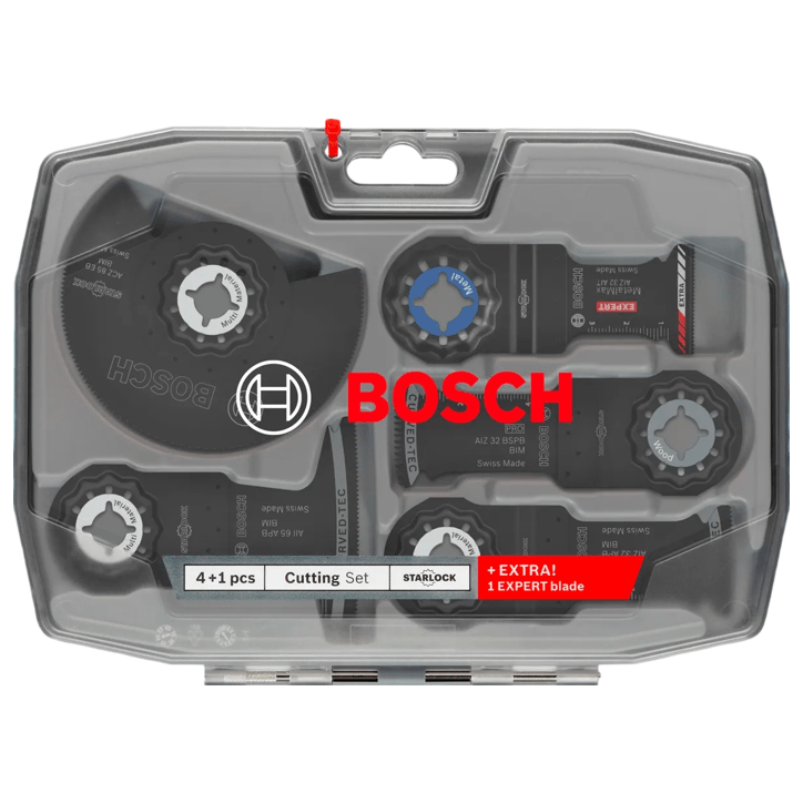 Coffret de lames Cutting BOSCH PROFESSIONAL - 5 pcs - Lames oscillantes pour outils multifonctions Coffret de lames Cutting BOSCH PROFESSIONAL - 5 pcs - Lames oscillantes pour outils multifonctions