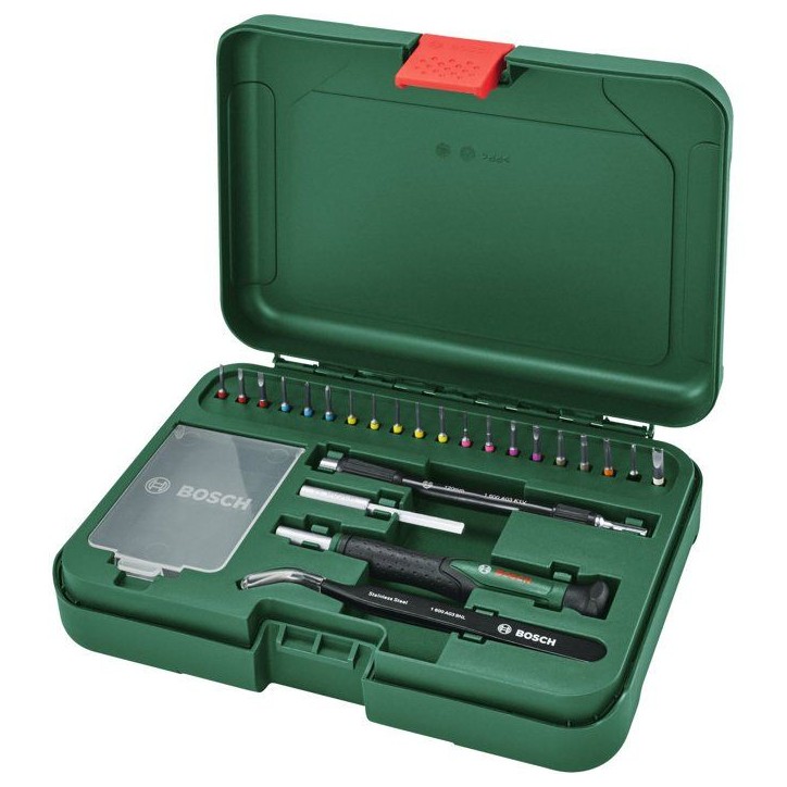 Jeu de 24 tournevis a embout de précision BOSCH Jeu de 24 tournevis a embout de précision BOSCH