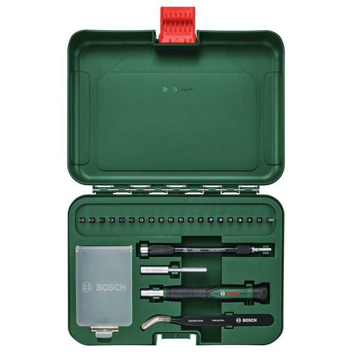 Jeu de 24 tournevis a embout de précision BOSCH Jeu de 24 tournevis a embout de précision BOSCH