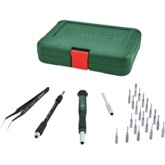 Jeu de 24 tournevis a embout de précision BOSCH