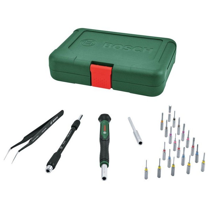 Jeu de 24 tournevis a embout de précision BOSCH Jeu de 24 tournevis a embout de précision BOSCH