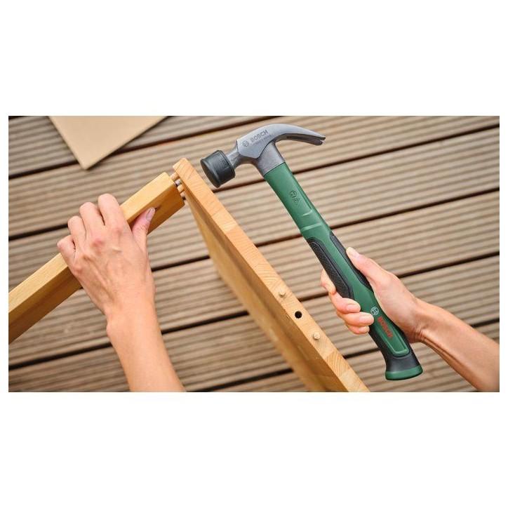 Marteau arrache-clous BOSCH - 450 g / 16 oz + pare-chocs souple