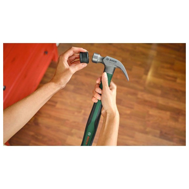 Marteau arrache-clous BOSCH - 450 g / 16 oz + pare-chocs souple