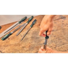 Set de limes 200 mm/8 BOSCH - Avec brosse - 4 pcs