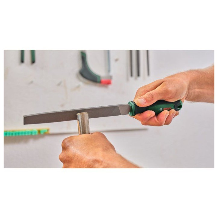 Set de limes 200 mm/8 BOSCH - Avec brosse - 4 pcs Set de limes 200 mm/8 BOSCH - Avec brosse - 4 pcs