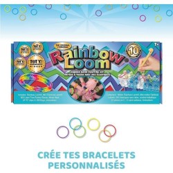 Rainbow Loom Original - Bandai - Métier a tisser avec 600 élastiques