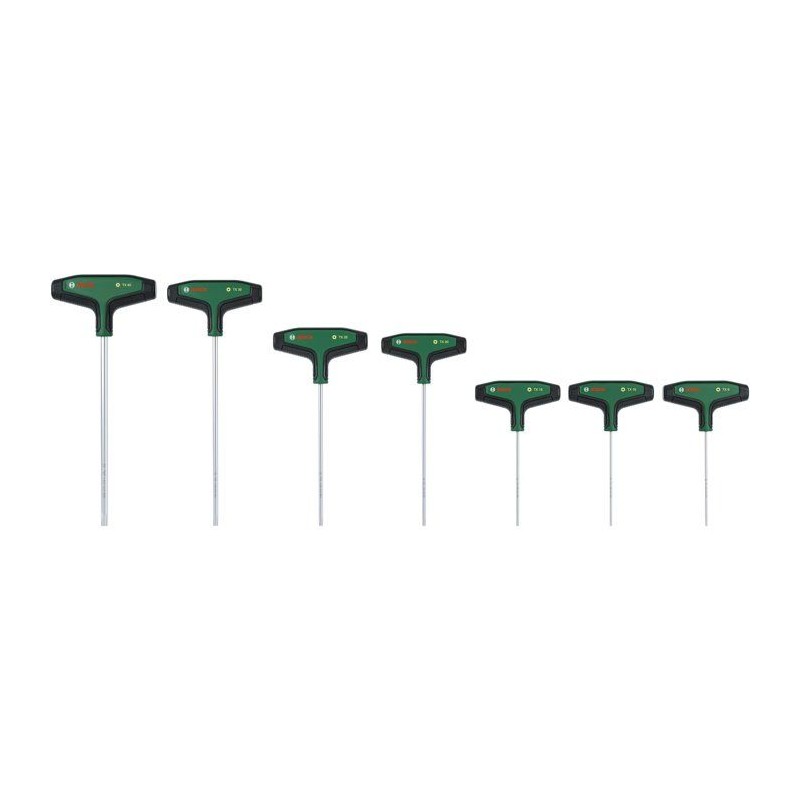 Set de 7 tournevis BOSCH - Torx a poignée en T