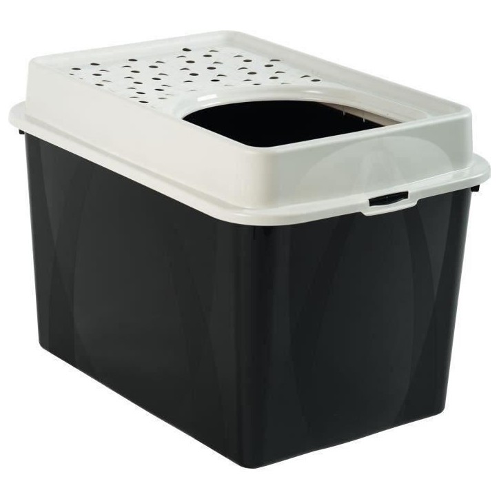 Maison de toilette TOP 50l - Noire (PP Recyclé) - 57,2 x 39,3 x 40,4 cm Maison de toilette TOP 50l - Noire (PP Recyclé) - 57,2 x 39,3 x 40,4 cm