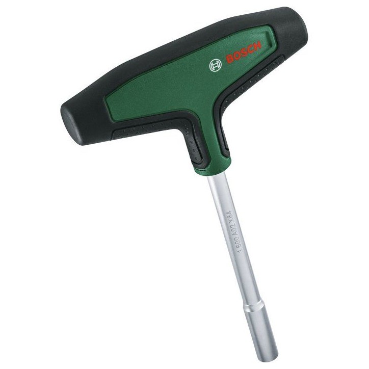 Jeu de 19 tournevis a embout avec poignée en T BOSCH - Tige 100 mm Jeu de 19 tournevis a embout avec poignée en T BOSCH - Tige 100 mm
