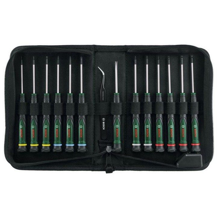 Jeu de 15 tournevis a embout de précision BOSCH Jeu de 15 tournevis a embout de précision BOSCH