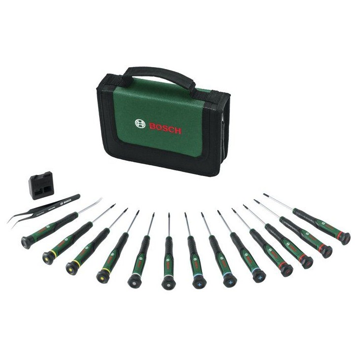 Jeu de 15 tournevis a embout de précision BOSCH Jeu de 15 tournevis a embout de précision BOSCH