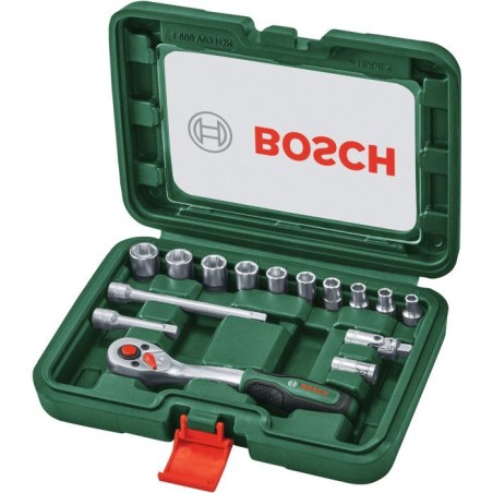 Set de cliquets 1/4 - BOSCH - 15pcs