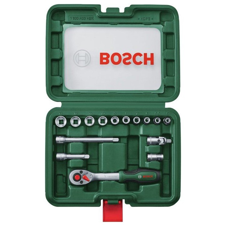 Set de cliquets 1/4 - BOSCH - 15pcs Set de cliquets 1/4 - BOSCH - 15pcs