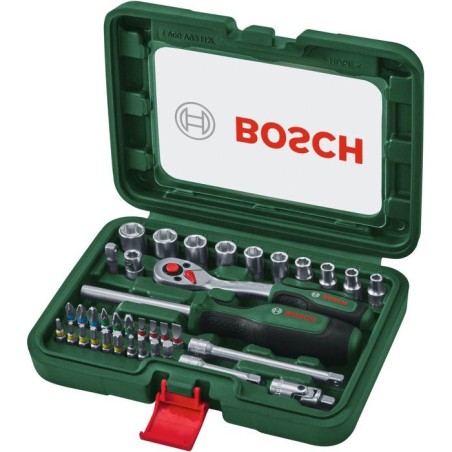Set de cliquets 1/4 BOSCH - 37pcs
