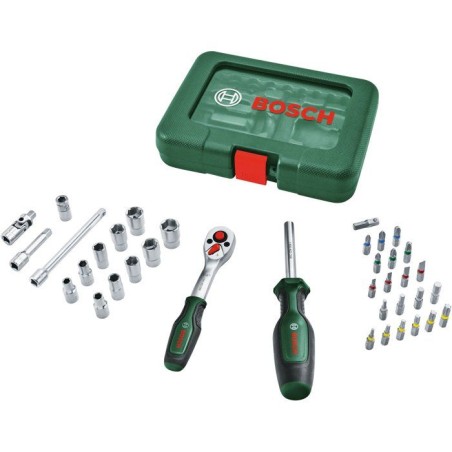 Set de cliquets 1/4 BOSCH - 37pcs