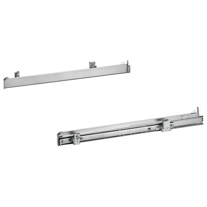 Rail téléscopique - BOSCH - HEZ538000 - Cliprail - 1 niveau - Inox Rail téléscopique - BOSCH - HEZ538000 - Cliprail - 1 niveau - Inox
